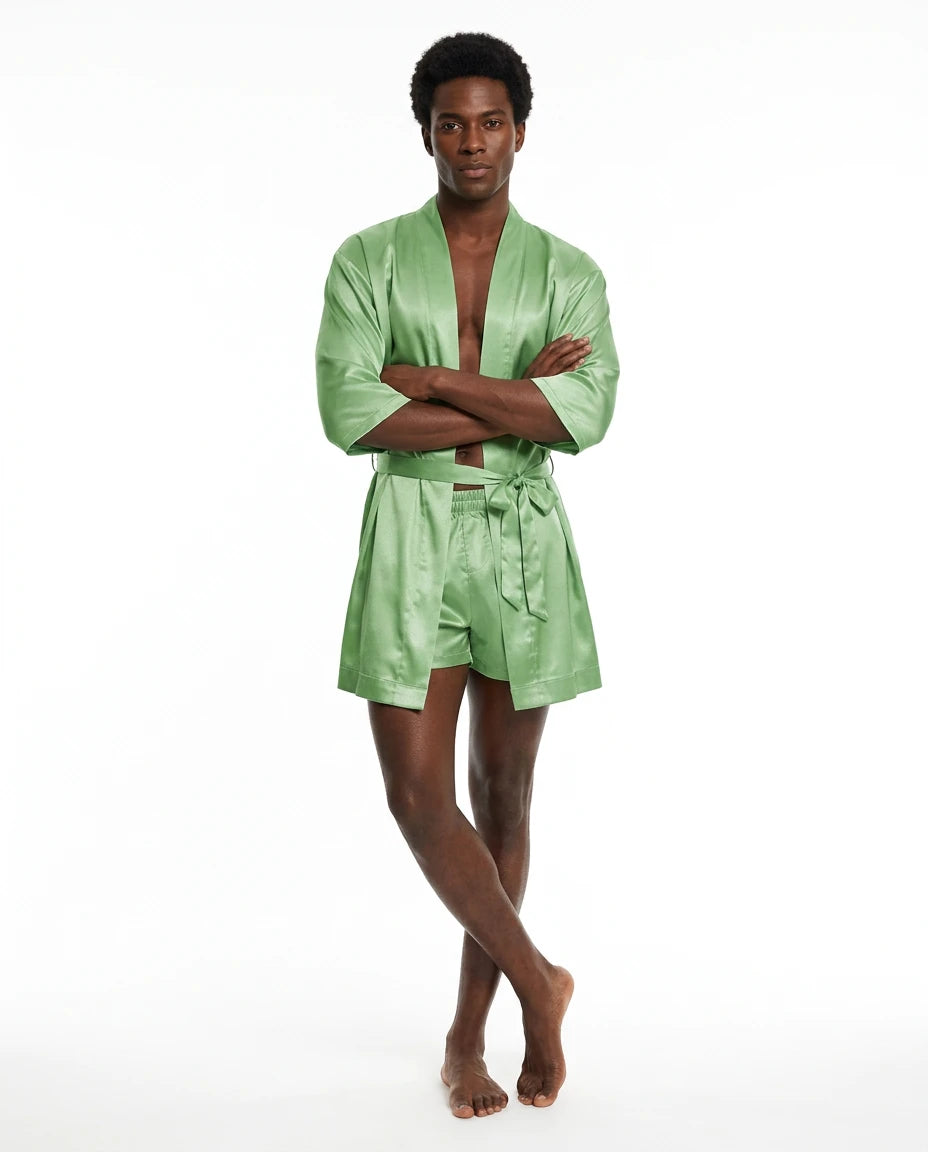 pyjama en satin homme - Variation 1