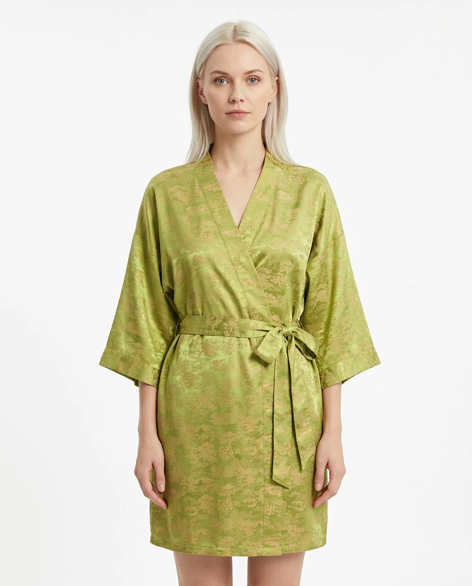 pyjama satin femme sexy - Variation 1