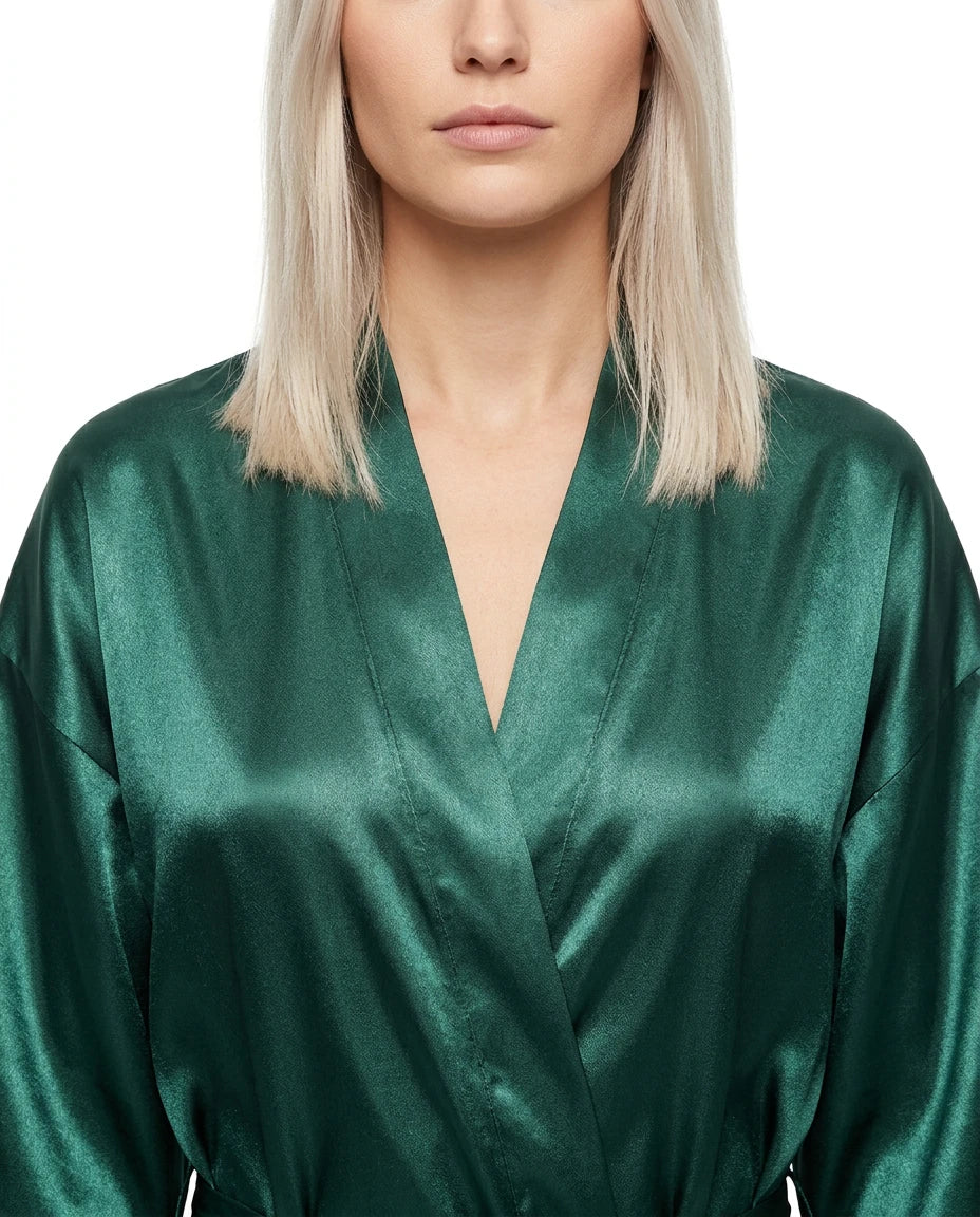 plus size satin pyjamas - Variation 4