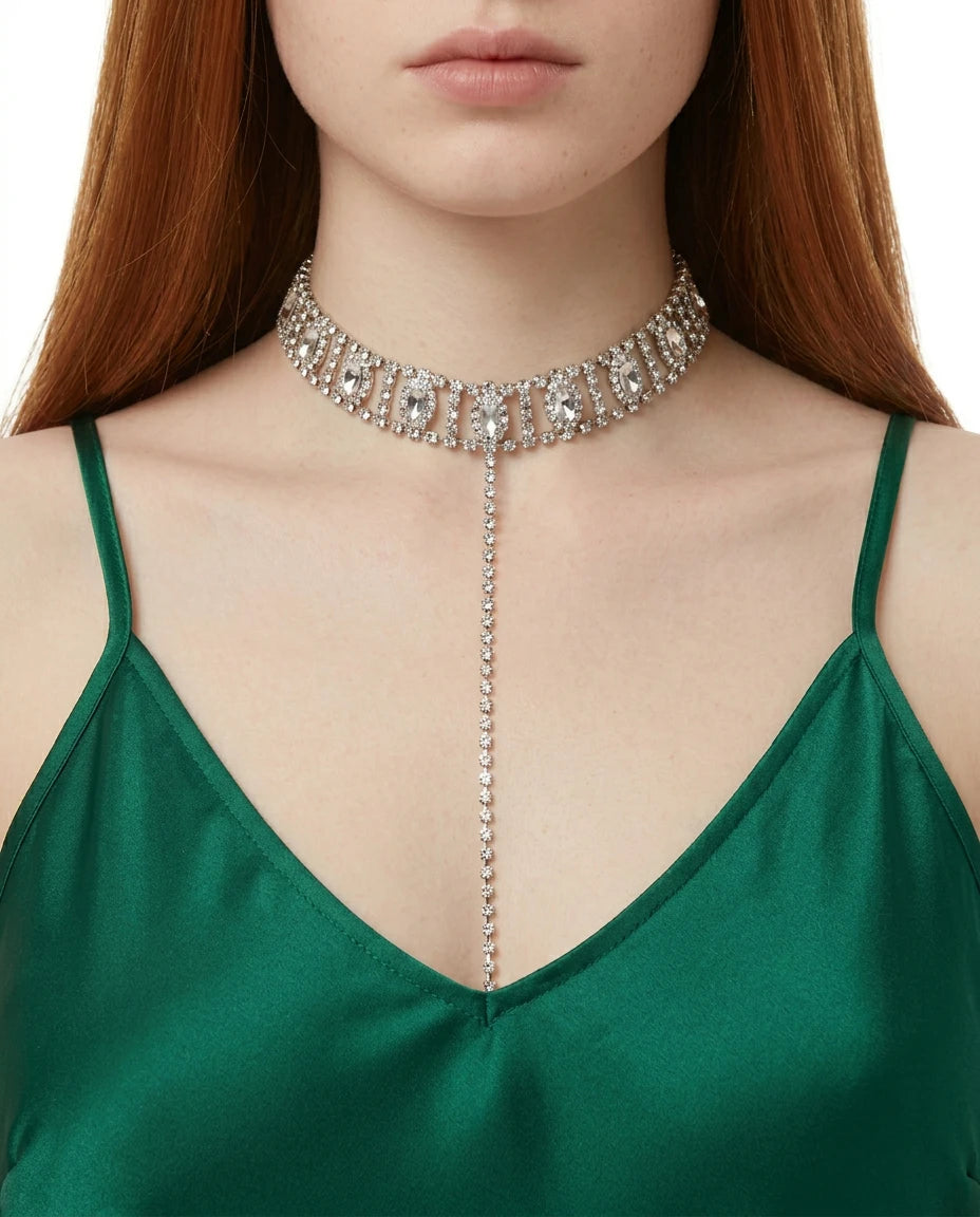 pyjama femme satin vert - Variation 4