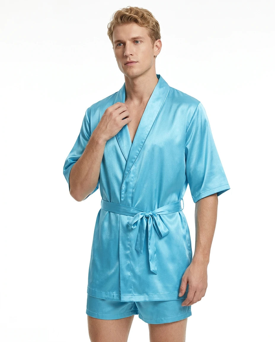 pyjama satin homme - Variation 4